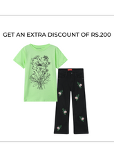 Girls Set of Pant and Tee